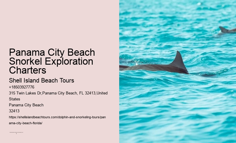 Panama City Beach Snorkel Boat Outings