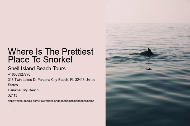 Where Is The Prettiest Place To Snorkel