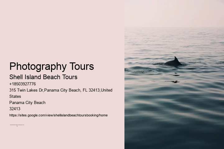 Photography Tours Shell Island Beach Tours Photography Tours